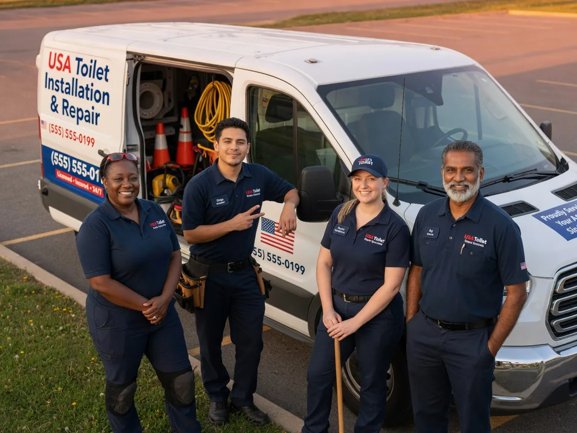 Toilet Installation company in England, AR